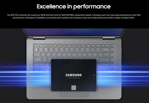 Samsung 870 Evo 2.5-inch SATA III 6G Magician software solid state drive Samsung 870 Evo 2.5-inch SATA III 6G Magician software solid state drive
